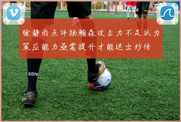 徐静雨点评杨瀚森攻击力不足认为策应能力亟需提升才能送出妙传